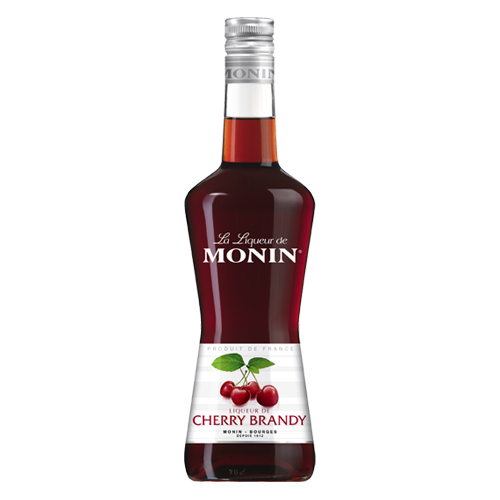 Monin Cherry Brandy Liqueur 24% 0,7l (holá láhev)