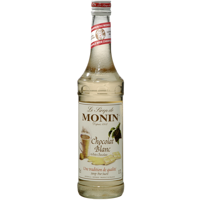 Monin white chocolate - bílá čokoláda 0,7 l