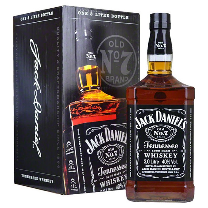 Jack Daniels 40% 3 l (karton)