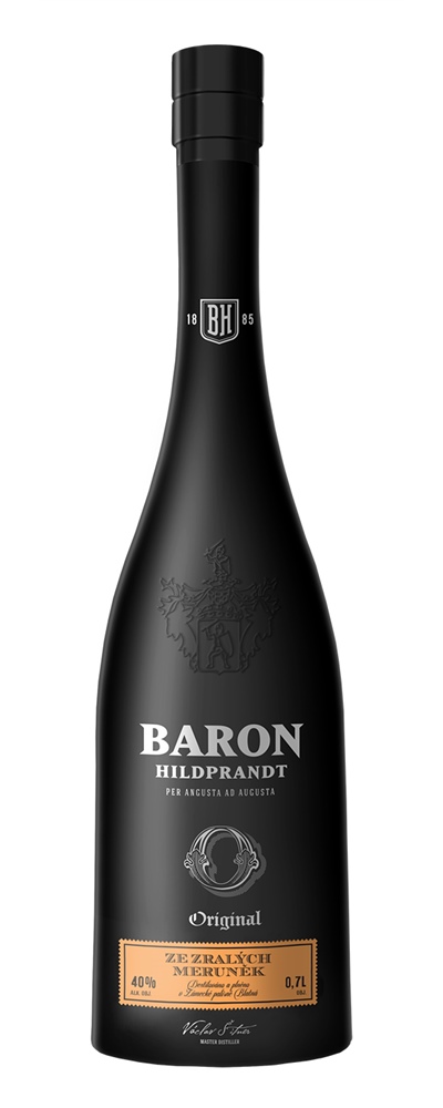 Baron Hildprandt Ze zralých Meruněk 40% 0,7 l (holá láhev)