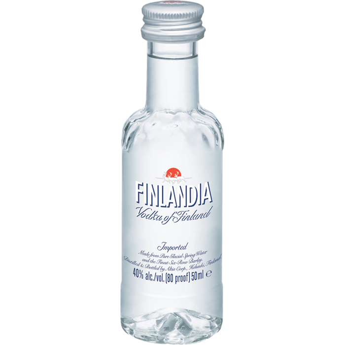 Finlandia 0,05l 40% (holá láhev)