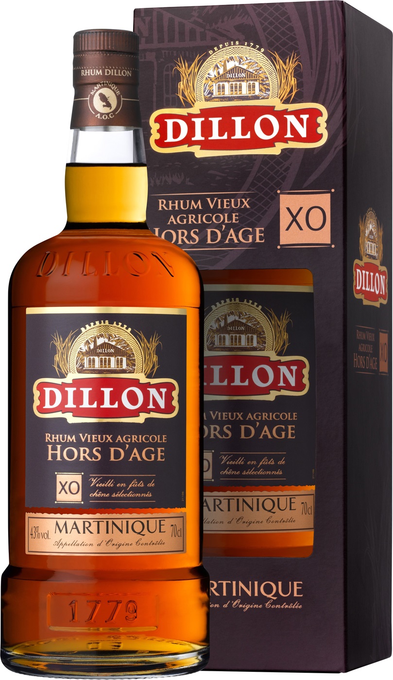 Dillon Rhum Vieux Hors d´Age 43% 0,7 l (karton)