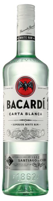 Bacardi Carta Blanca 37,5% 0,7 l (holá láhev)