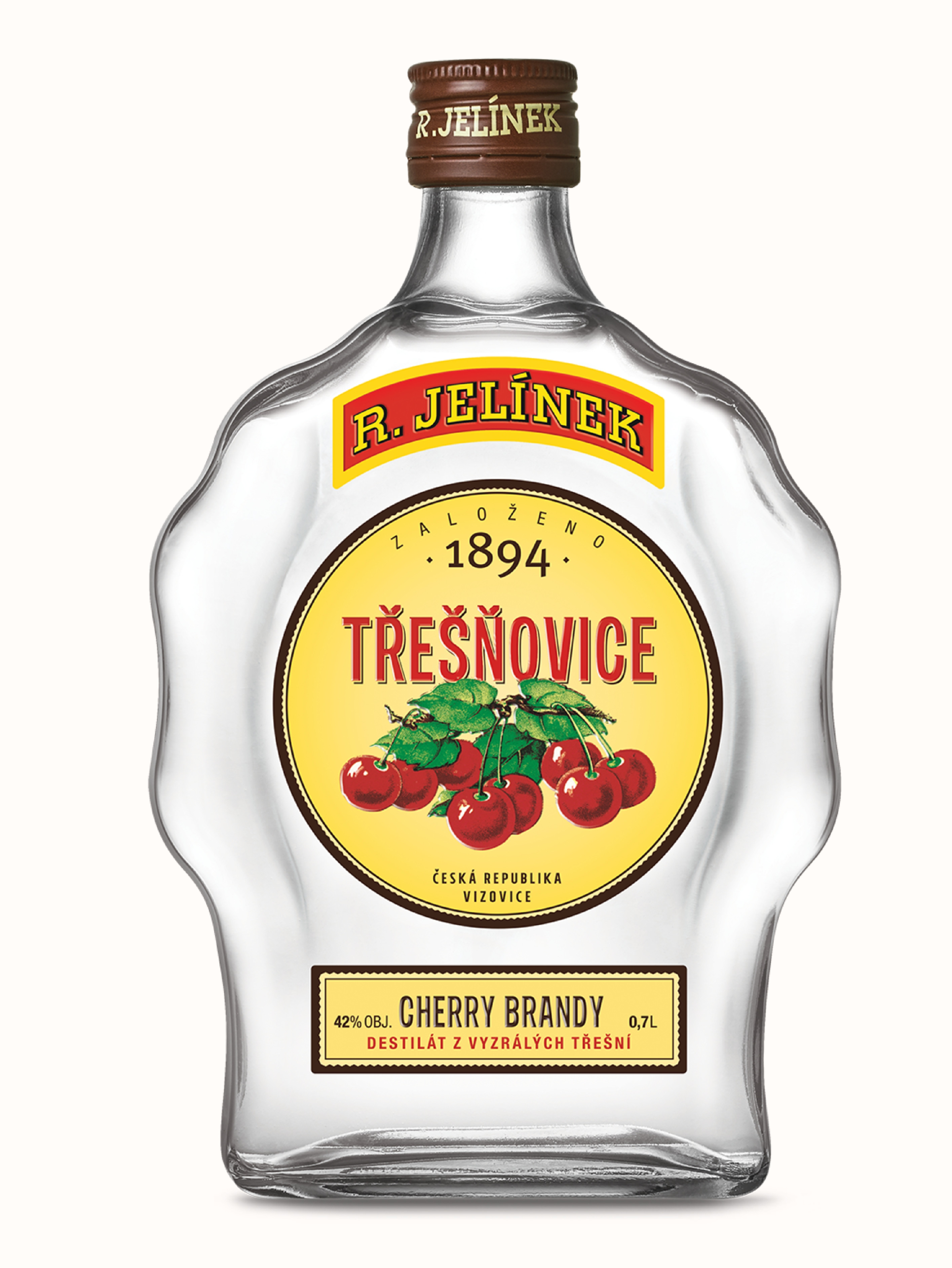 R. Jelínek Třešňovice 42% 0,7L (holá láhev)