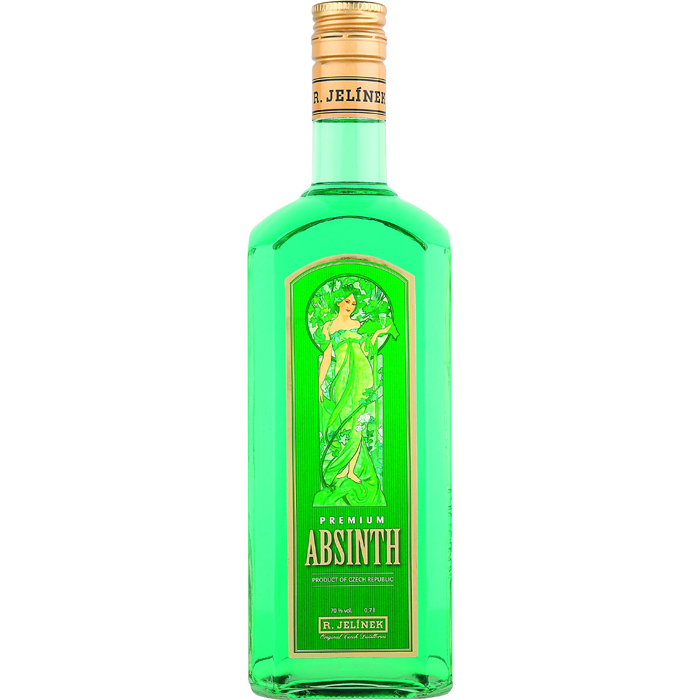 Rudolf Jelínek Absinth Premium 70% 0,7 l (holá láhev)