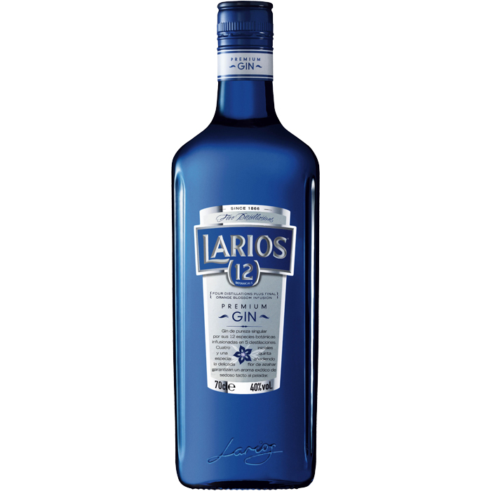 Larios 12 Premium Gin 40% 0,7 l (holá láhev)