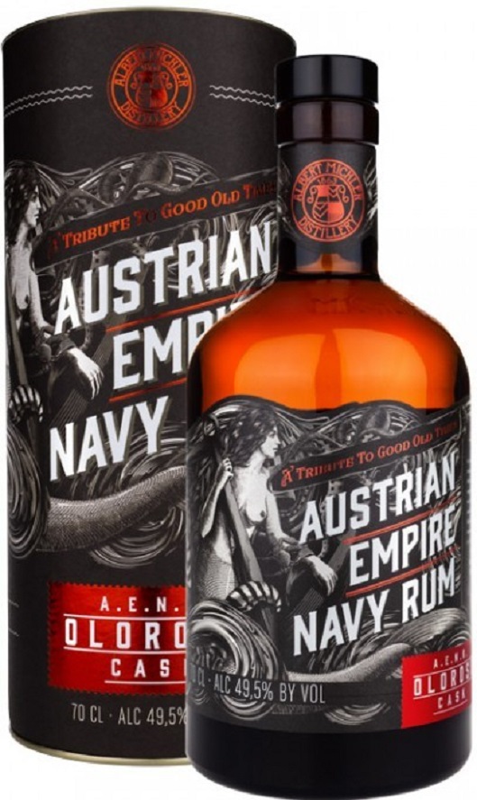 Austrian Empire Navy Double Cask Oloroso 49.5% 0,7l (tuba)