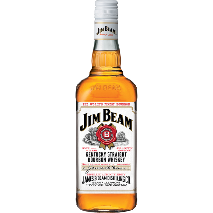 Jim Beam Bourbon White 40% 0,7 l (holá láhev)