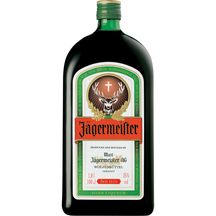 Jagermeister 35% 1 l (holá láhev)