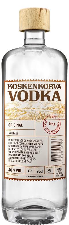 Koskenkorva 40% 0,7 l (holá láhev)