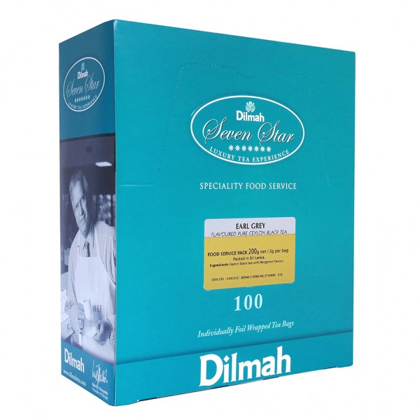 Čaj Earl Grey 100sáčků DILMAH