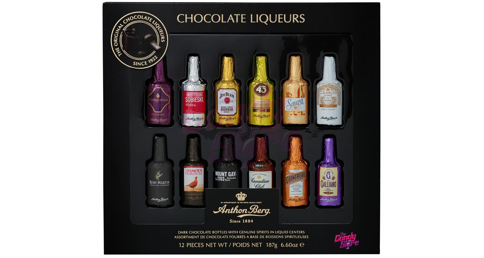 Anthon Berg Chocolate Liquers Drinks Time 187g