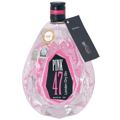London Dry Pink Gin 47 47% 0,7 l (holá láhev)