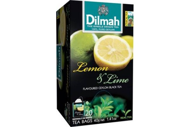 Čaj Limetka a Citron 20 sáčků DILMAH