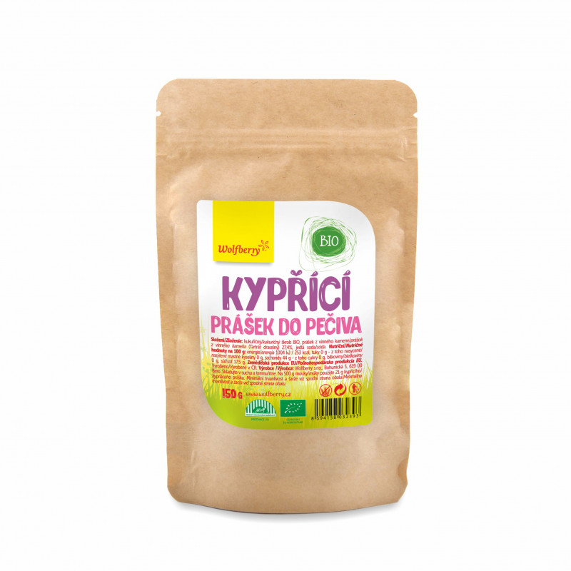 Wolfberry bio Kypřící prášek do pečiva 150 g