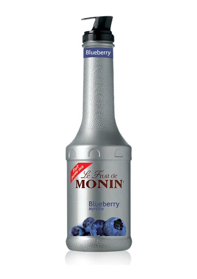 Monin puree blueberry 1 l - pyré borůvka