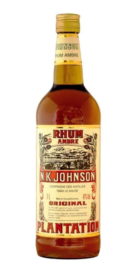 NK Johnson Plantation ambre 47% 1 l (holá láhev)