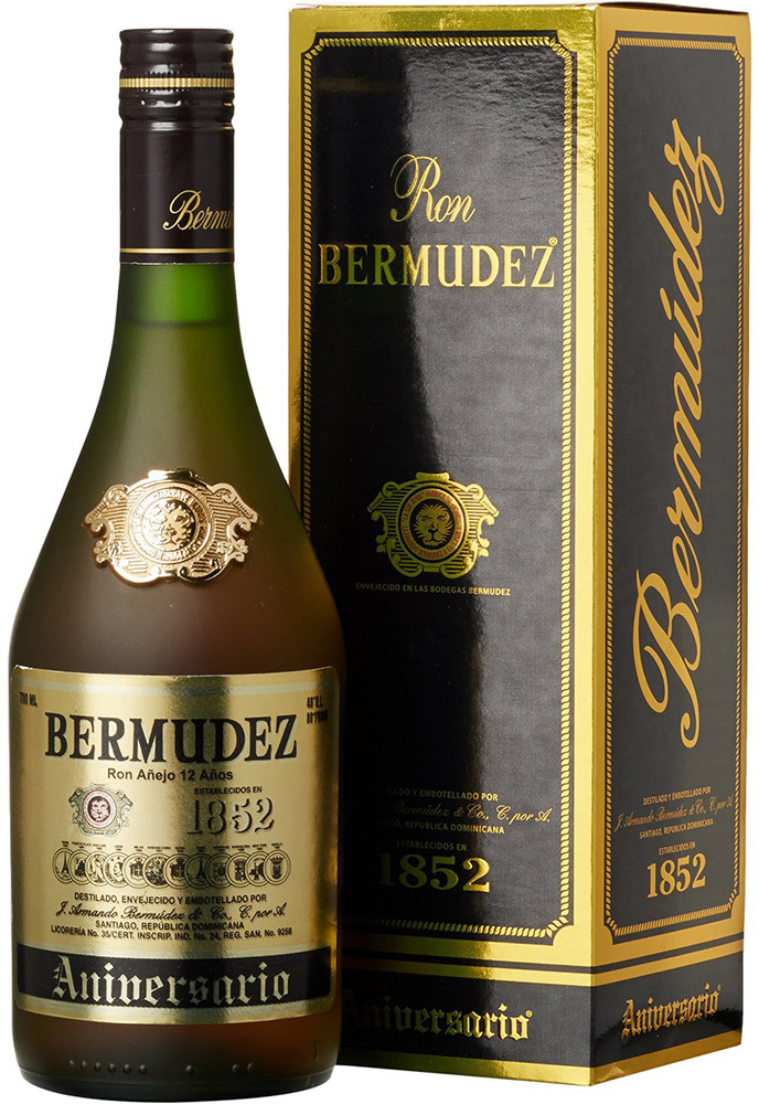 Bermudez 12YO Aniversario 40% 0,7l (karton)