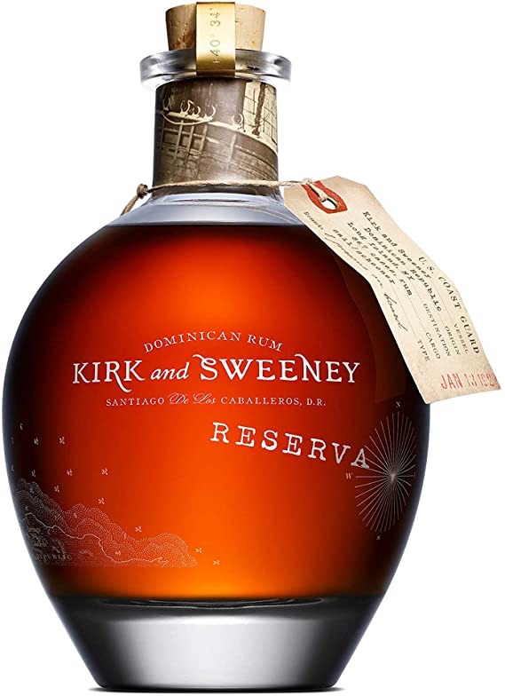 KIRK & SWEENEY RESERVA 40% 0,7l (holá láhev)