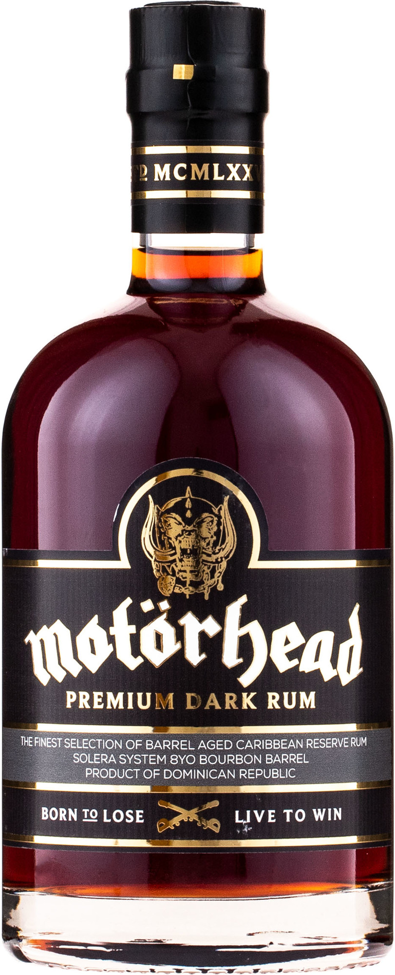 Motorhead Premium Dark Rum 0,7 l (holá láhev)