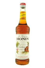Monin Caribbean rum ( karibský rumový sirup) 0,7l