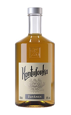 Žufánek Kontušovka 40% 0,5 l (holá láhev)