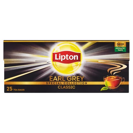 Lipton Earl Grey Classic - černý čaj 25x1,5