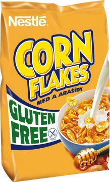 Nestlé Corn Flakes kukuřičné lupínky s medem a oříšky 450g Nestle