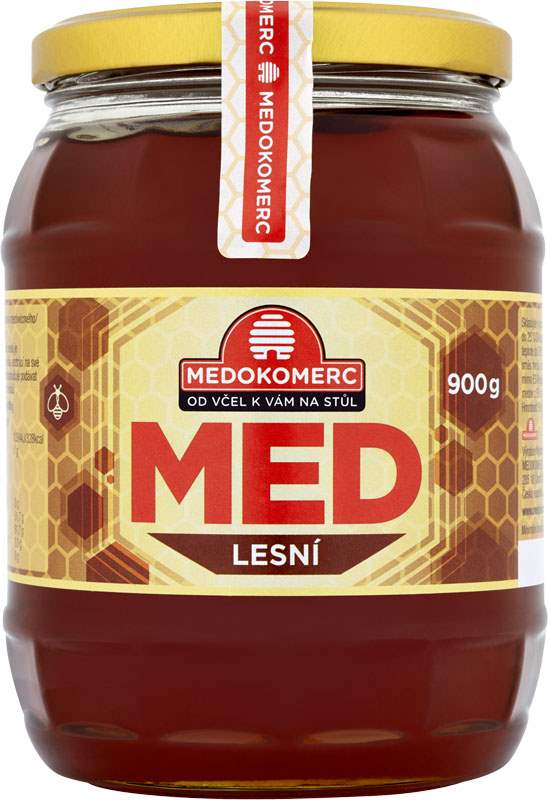 Med lesní 900g Medokomerc