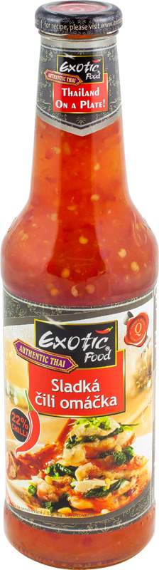 Sweet chilli sauce - sladká chilli omáčka 725ml Exotic Food