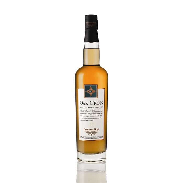 Compass Oak Cross Vatted Malt 43% 0,7 l (holá láhev)