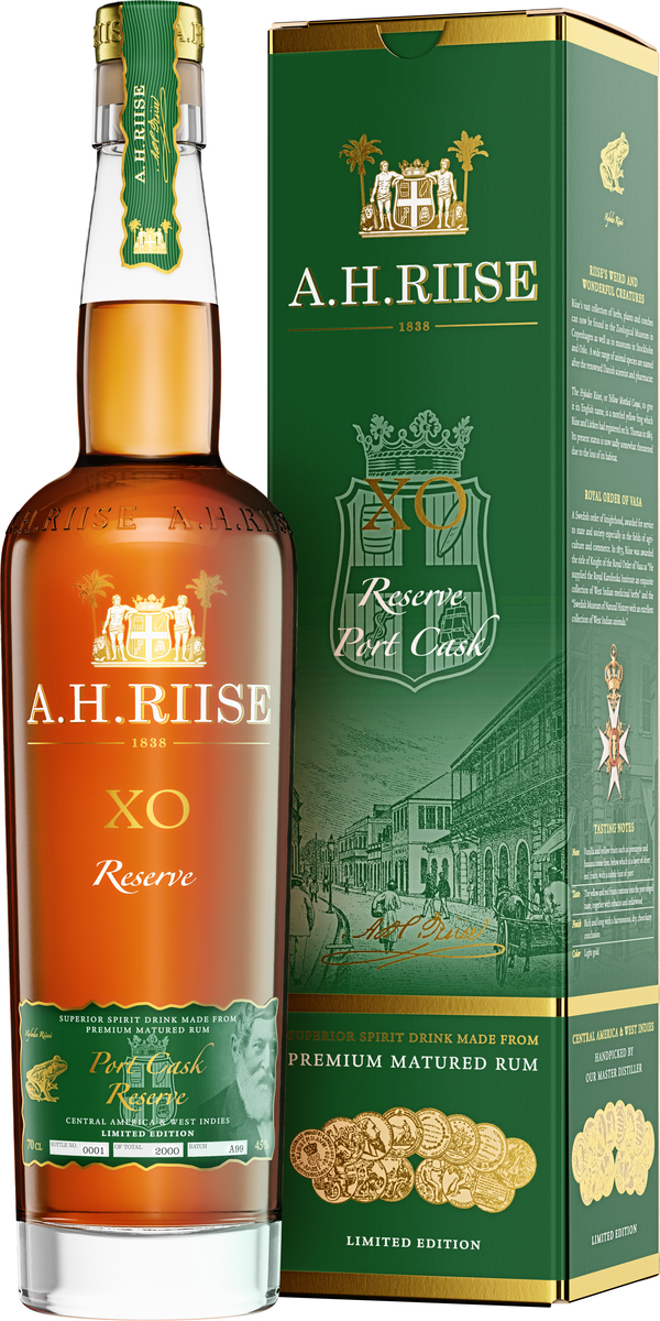 A.H. Riise XO Port Cask 45% 0,7 l