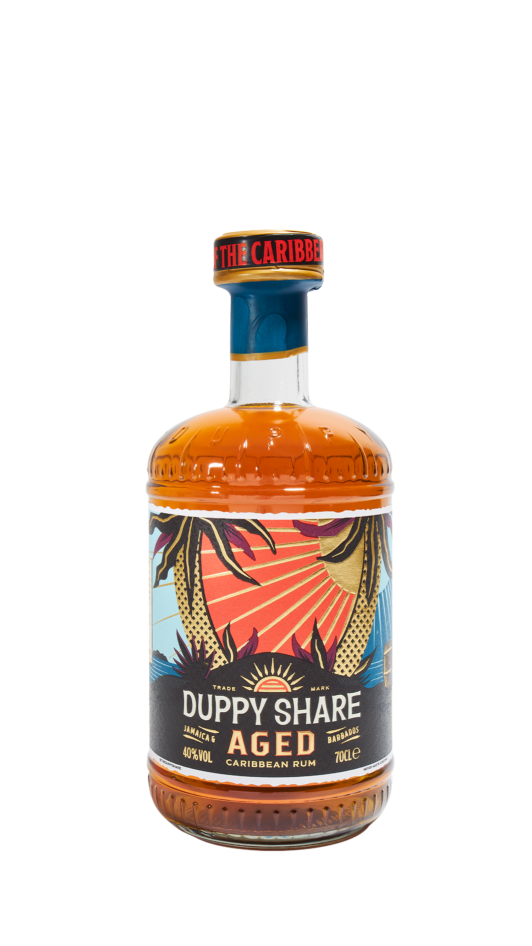 The Duppy Share Rum 40% 0,7 l (holá láhev)