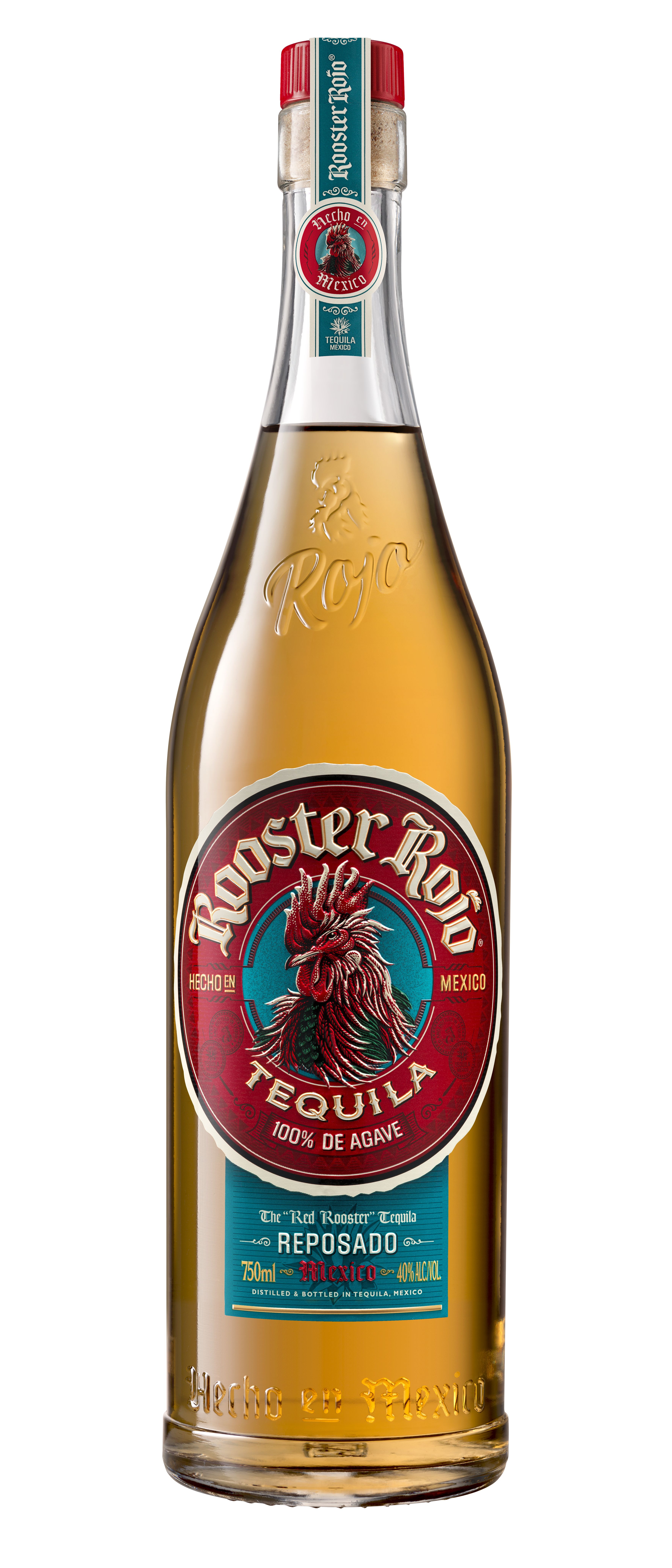 Rooster Rojo Reposado 38% 0,7 l (holá láhev)