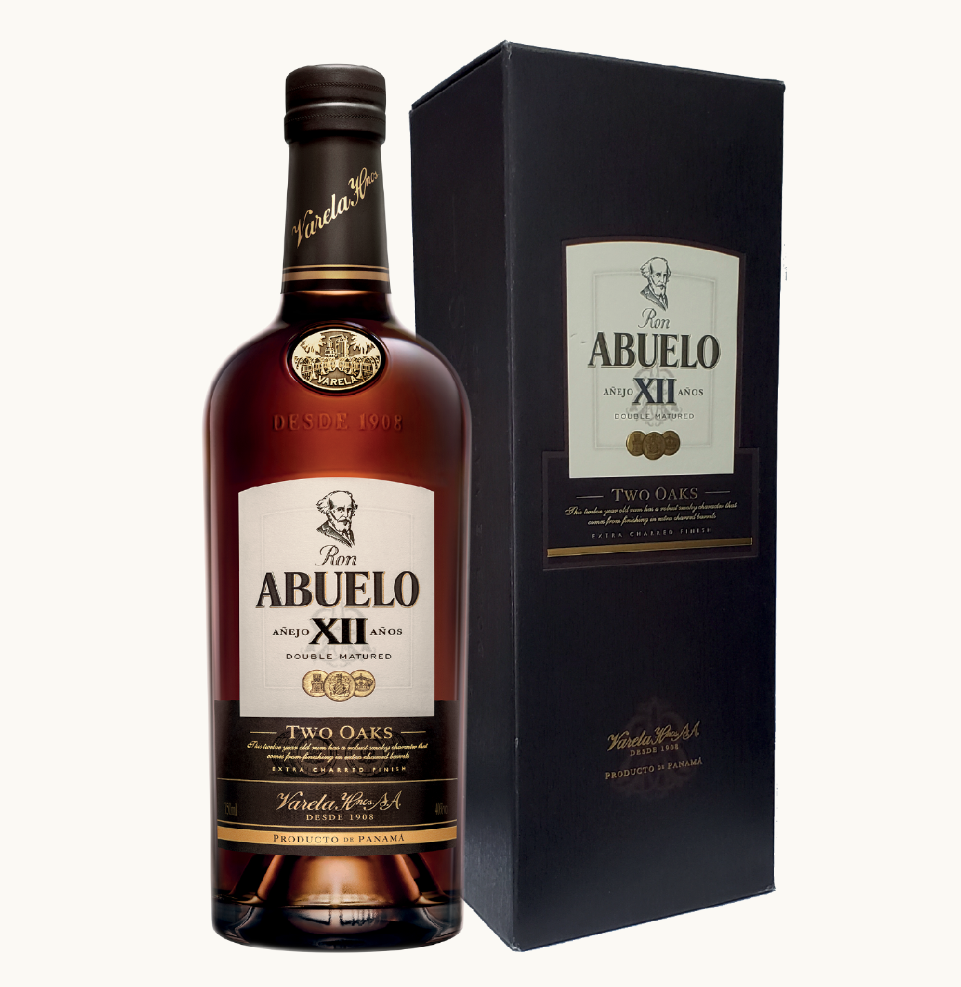 Abuelo XII Two Oaks 12y 40% 0,7 l (karton)