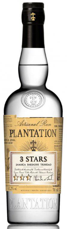 Plantation White 3* 41,2% 0,7 l (holá láhev)