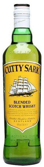 Cutty Sark 40% 0,7 l (holá láhev)