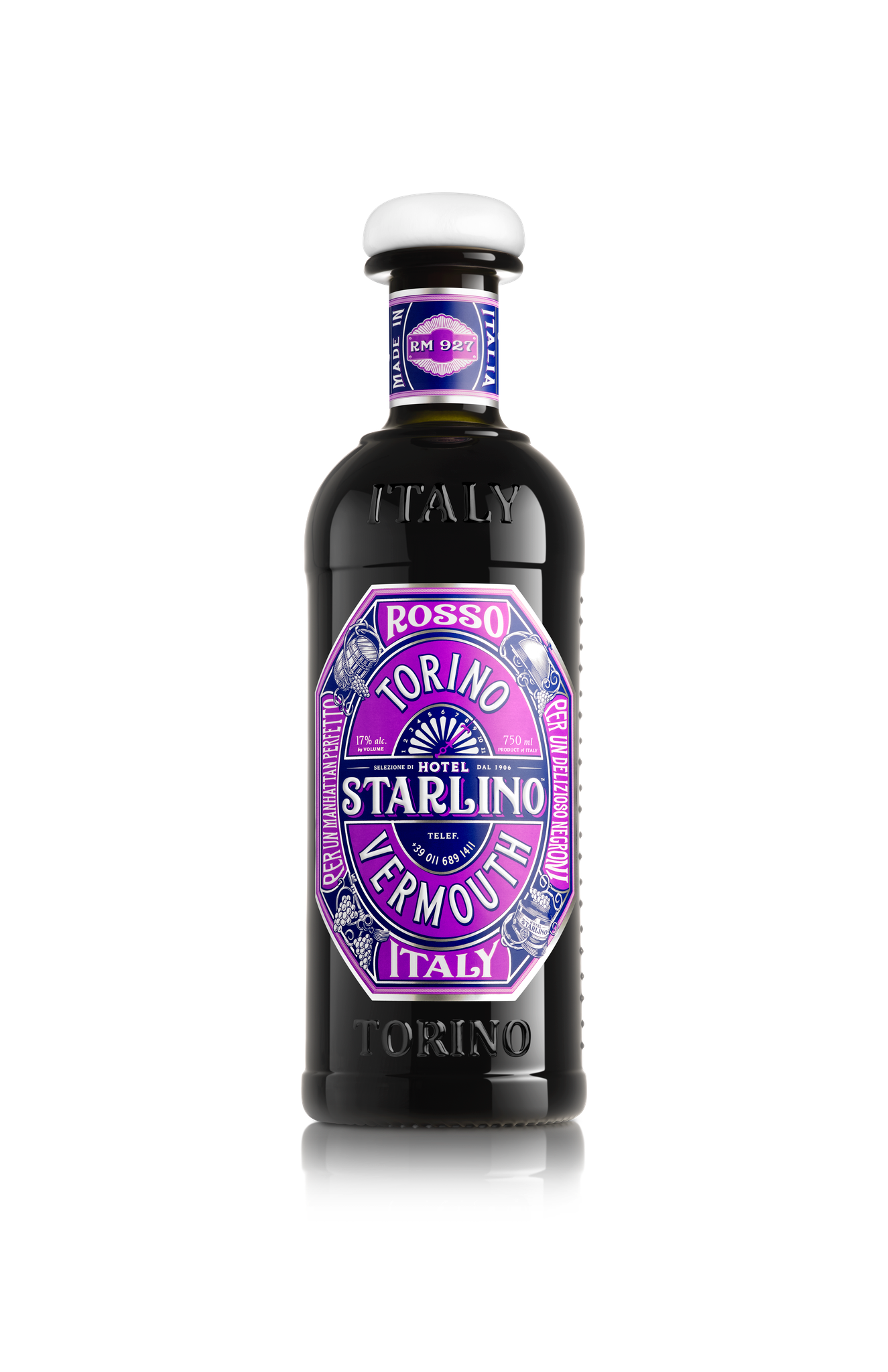 Hotel Starlino Rosso Vermouth 17%, 0,75 l (holá láhev)