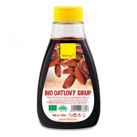 BIO Datlový sirup 400 ml/540g Wolfberry