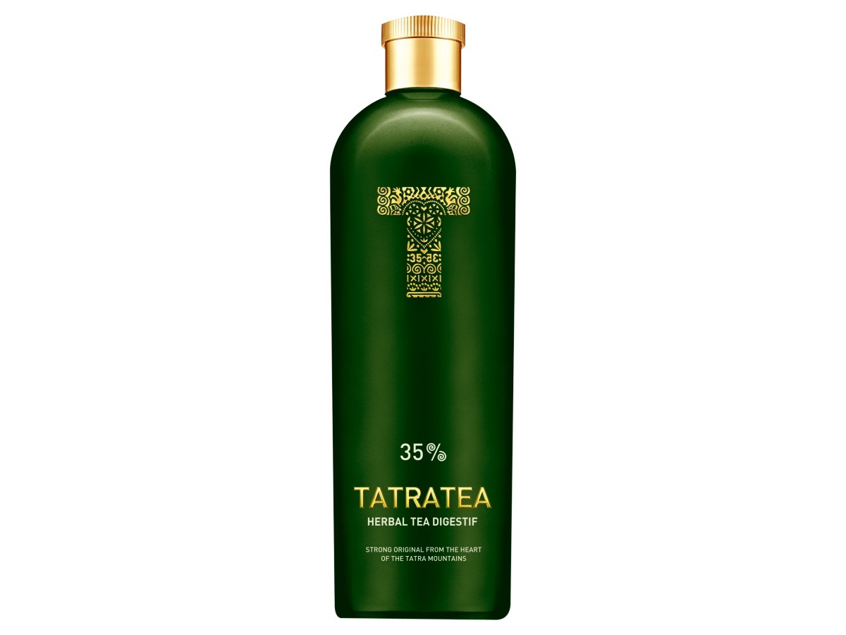 Karloff Tatratea Herbal Tea Digestif 35% 0,7 l (holá láhev)