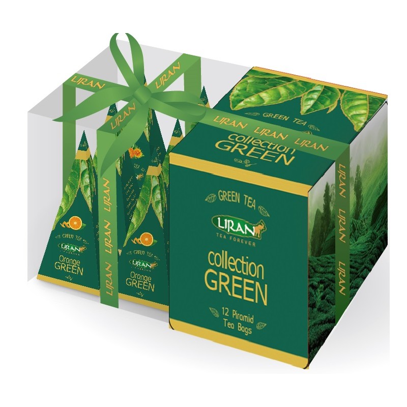 Green Collection - kolekce zelených čajů 12x2g Liran