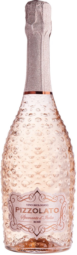 Pizzolato Sparkling Rose Extra Dry Organic M-USE 11% 0,75l La Cantina Pizzolato