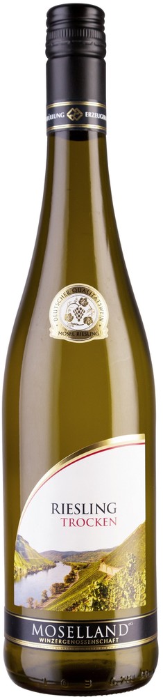 Moselland Riesling Trocken - Ryzlink - bílé víno suché 11,5% 0,75l