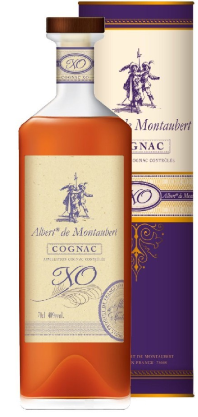 Albert de Montaubert XO Grande Champagne 12y 40% 0,7 l (tuba)