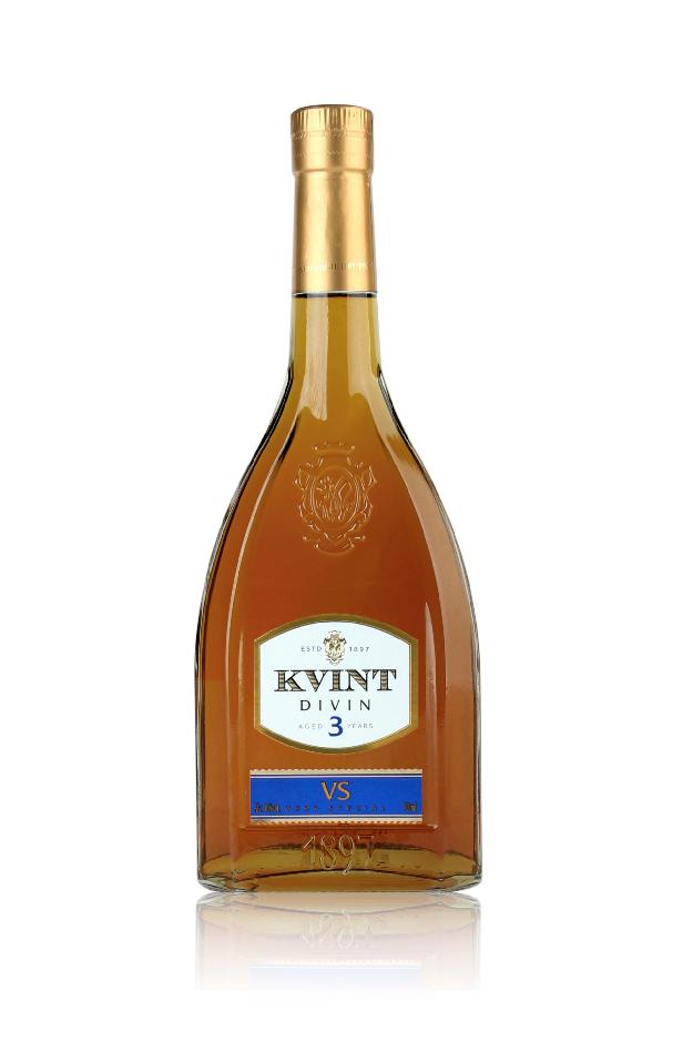 Kvint Divin VS Brandy 3y 40% 0,5 l (holá láhev)