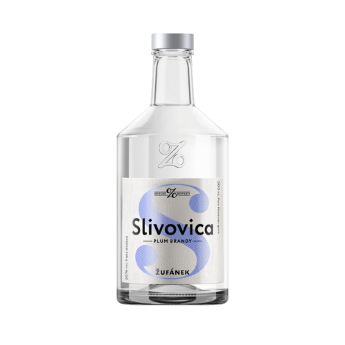 Žufánek Slivovica 50% 0,5 l (holá láhev)