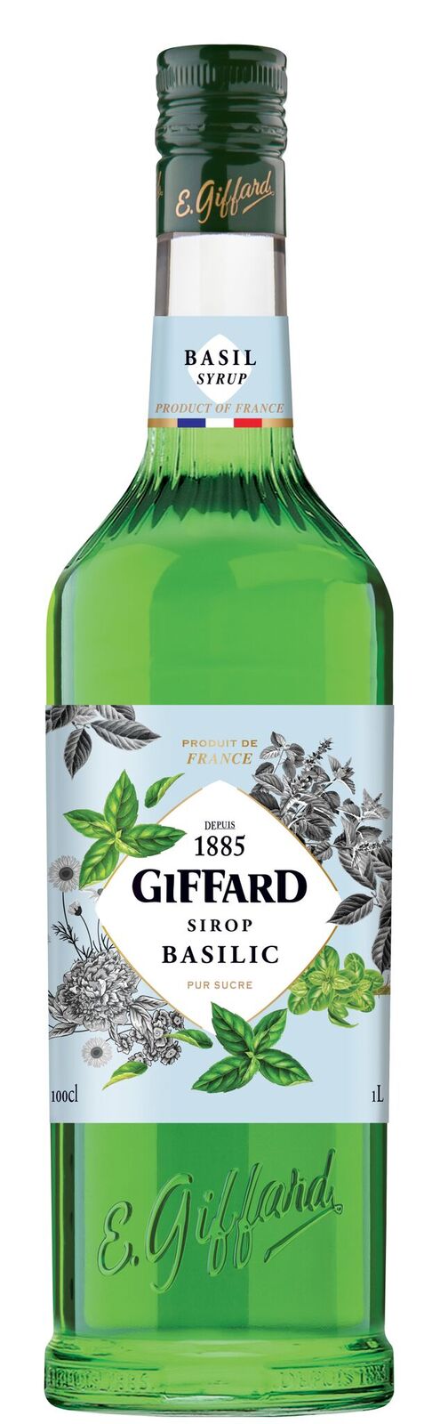 Giffard Basil - Bazalkový sirup 1l