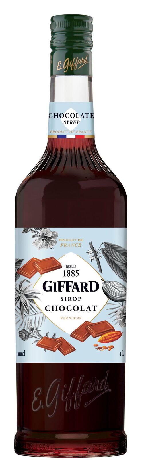 Giffard Black Chocolate - sirup tmavá čokoláda 1l