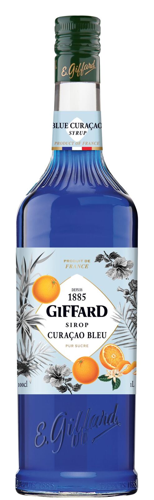 Giffard Blue Curacao - sirup citrusové plody 1l