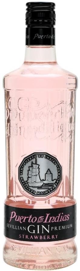 Puerto de Indias Strawberry Gin 37,5% 0,7 l (holá láhev)